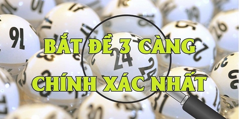 Những bí kíp chơi đề 3 càng nhiều người áp dụng